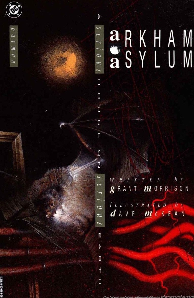 Arkham Asylum グラフィックノベル ARKHAM ASYLUM 1989 1st First Edition Hardcover Brand New