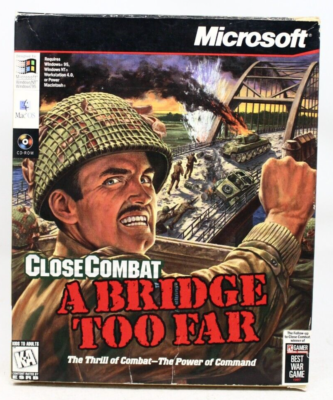 Close Combat: A Bridge Too Far (PC & Mac, 1997) Big Box
