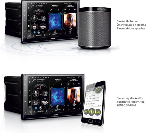ZENEC Z-N976 2-DIN Autoradio, Multimediasystem mit 9“/22,9 cm Touchscreen, DAB+ - Bild 4 von 9