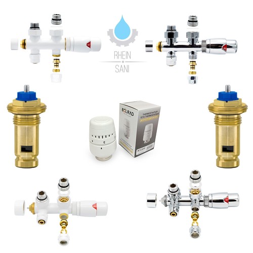 Válvula termostática Heimeier Belrad radiador termostato cabezal termostático multibloque - Imagen 1 de 20