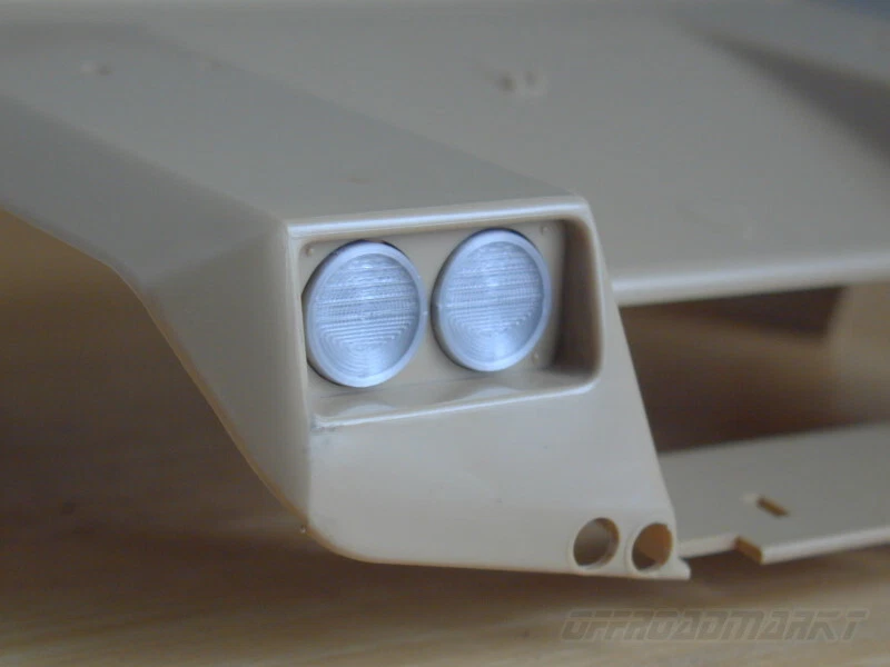 Frontscheinwerfer Tamiya Cheetah 58007 RC Ersatz H, J parts - Bild 2 von 4