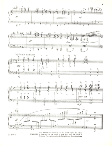 Malneck & Maxwell SHANGRI-LA Piano Solo Sheet Music 1946 - Picture 10 of 10
