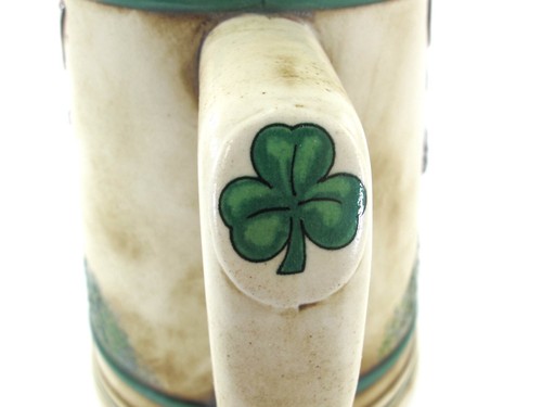 Budweiser Beer Stein 1992 Leprechauns St Patricks Day Stein ERIN GO BUD Vintage - Picture 5 of 9