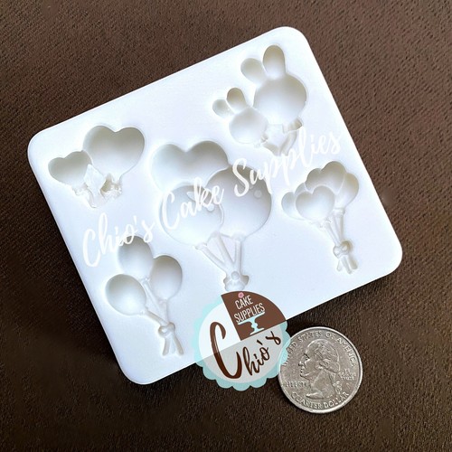 Heart-shaped balloons, rabbit-shaped balloons, Balloons Silicone Mold - Picture 5 of 8