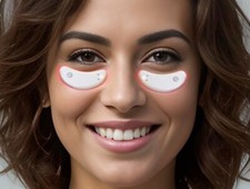 NEW Eye Massager Red Light Therapy Gadget Anti-Wrinkle Black Eye Bag Removal