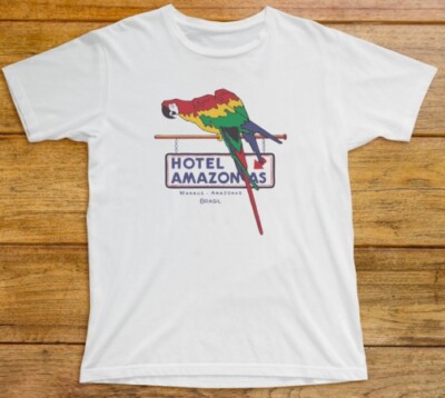 Hotel Amazonas T-Shirt 847 Manaus Brasilien Papagei Regenwald Dschungel Iquitos Guyana