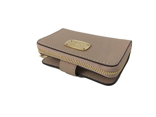 Michael Kors Jet Set Item Key Case Coin Wallet in Oyster - Picture 2 of 5