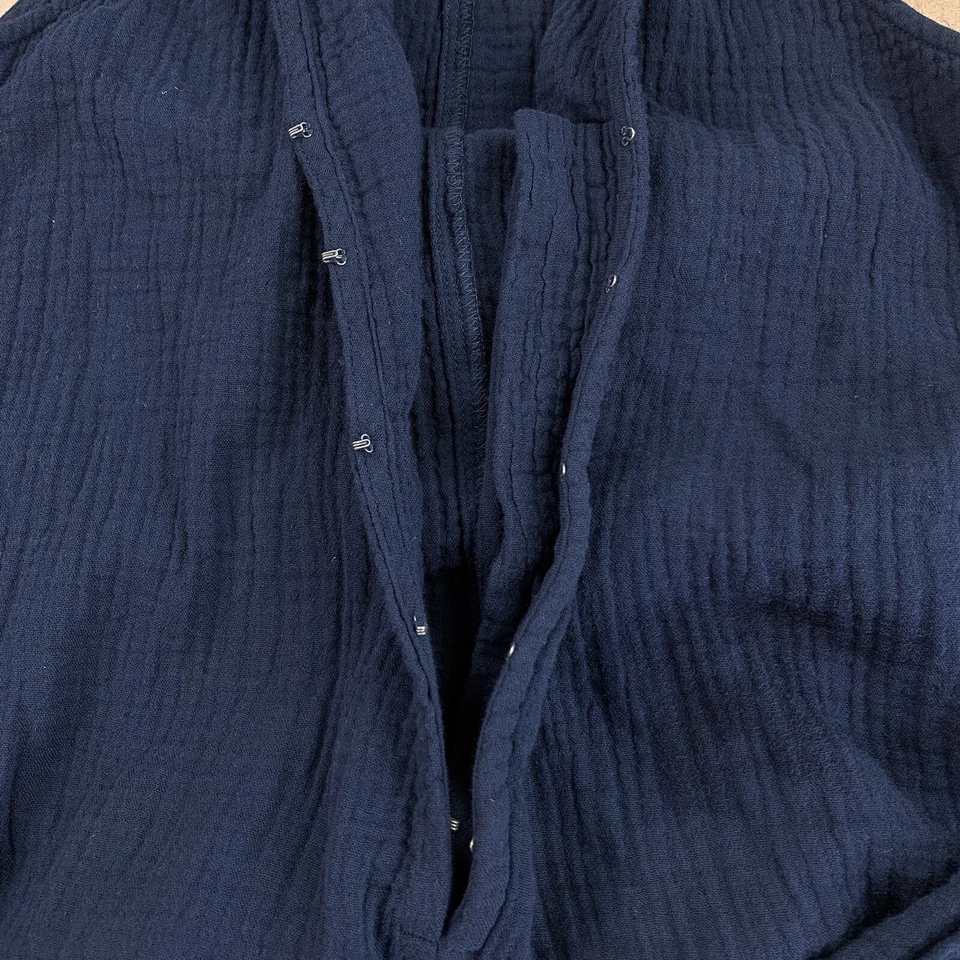 Mono Gap Para Mujer Talla 4 Azul Marino Halter Cuello Gasa Corbata Cinturón Nuevo con Etiquetas Foto 4 de 4