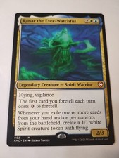 MTG Magic The Gathering Commander Kaldheim Ranar the Ever-Watchful Rare Ex Con