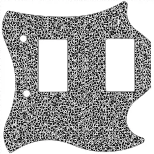 SG Standard Pickguard Gibson Graphical Guitar Scratch Plate Black Pearlesque