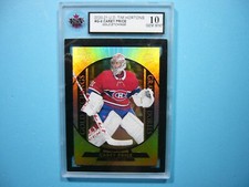 2020/21 UD TIM HORTONS GOLD ETCHINGS HOCKEY CARD #G-9 CAREY PRICE KSA 10 GEM MT