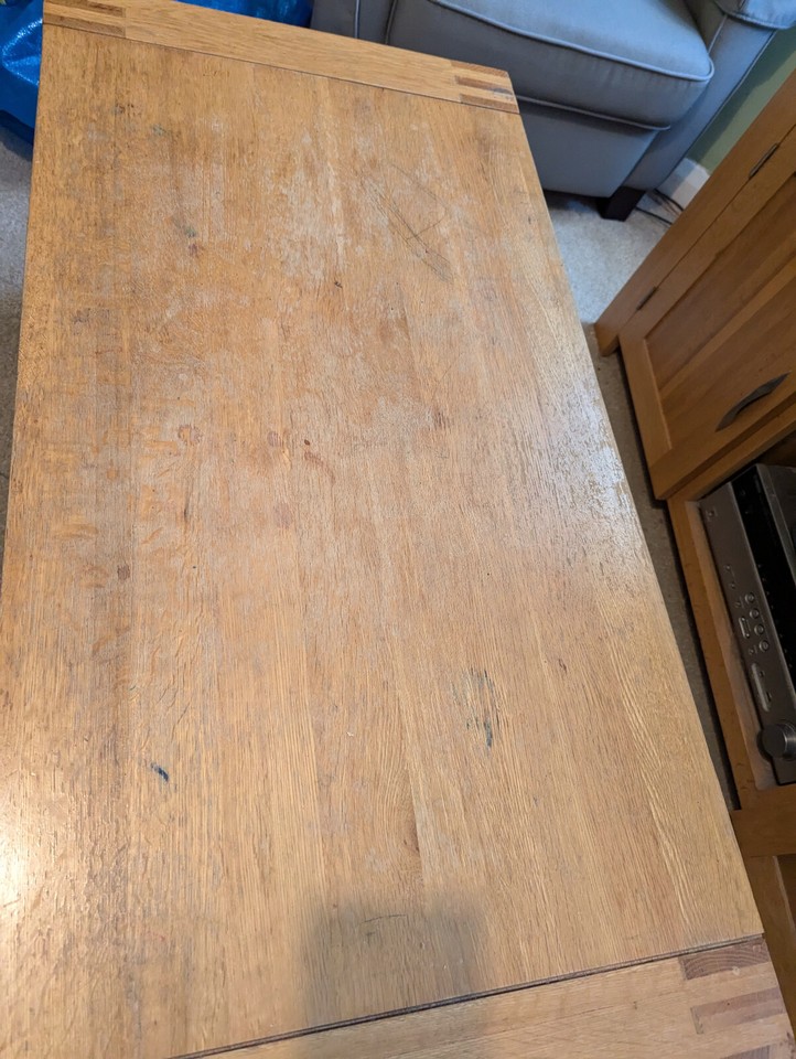 Solid Oak Coffee table Oak Furnitureland Alto coffee table eBay