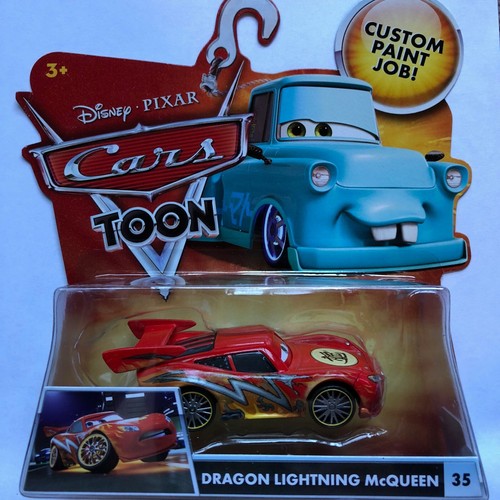 Disney Pixar Cars Toon Numbered Singles With/Without Hook (Ships Bubble Mailer) - Picture 14 of 76