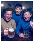 Star Trek 8x10 Photograph Captain Kirk Mr. Spock Dr. McCoy Humor Satire