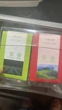 Lu Cha Hong Cha Tea Leaves Natural Organic Agricultural Blend Assorted 2pcs NEW