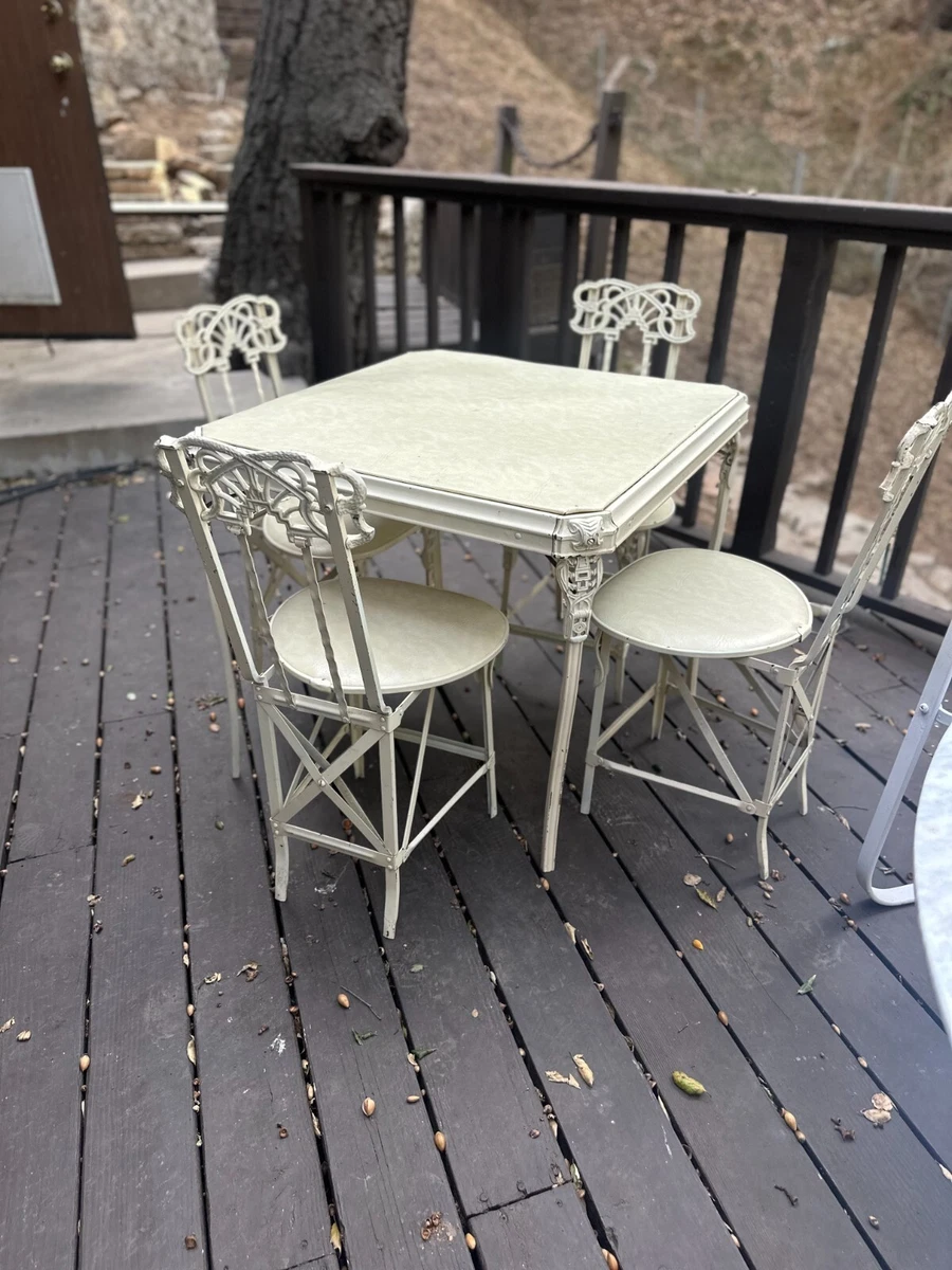 Vinyl Antique Antique Dining Sets for sale | eBay