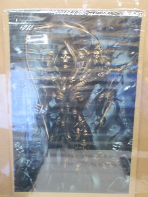 Death Grim skull reaper skull poster  17042
