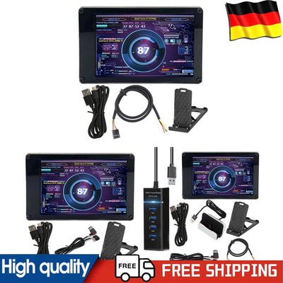 Dual USB PC Secondary Display CPU GPU RAM HDD DIY for WINDOWS LINUX Raspberry Pi