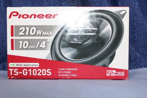 Pioneer TS-G1020S 2-Way 4" Pair 30W RMS 210W Peak Injection Molded Cone - Picture 4 of 8