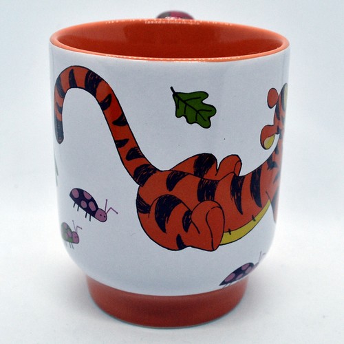 Disney Store Winnie the Pooh Tiger 3D Ledybug Handle Coffee Mug Cup - Picture 3 of 5