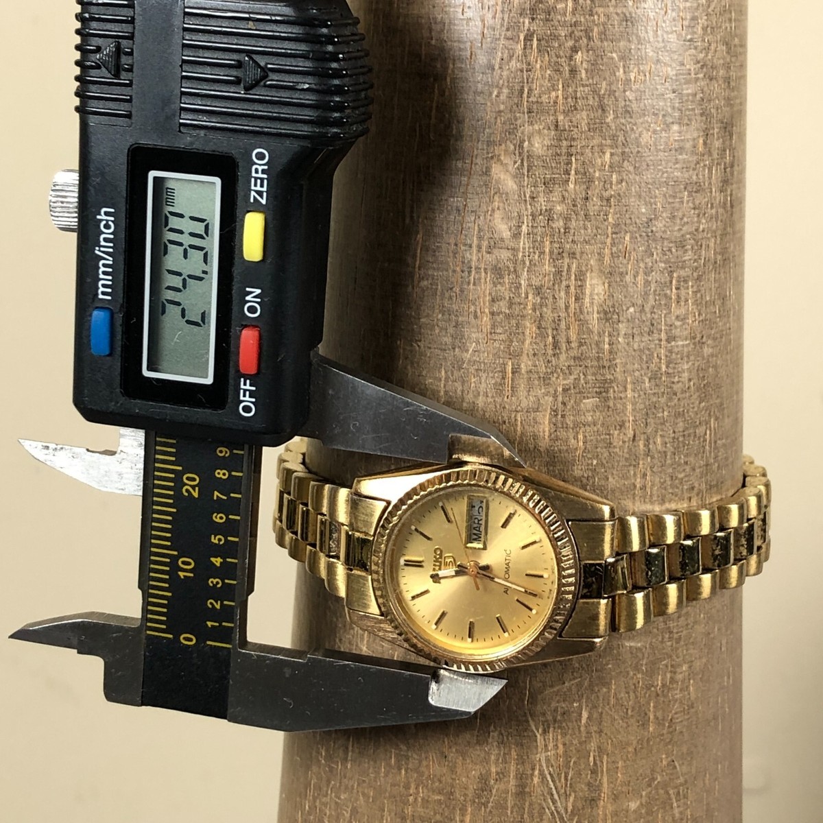 【コマ付き】セイコー／セイコー5 レディース 4206−0510／自動巻 楽天市場】未使用品 セイコー SEIKO セイコー5 ファイブ デイデイト