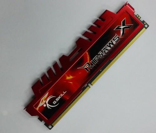 G.SKILL 8GB DDR3 1600 Desktop DIMM RAM F3-12800CL10S-8GBXL RipjawsX PC3-12800 - Picture 3 of 4