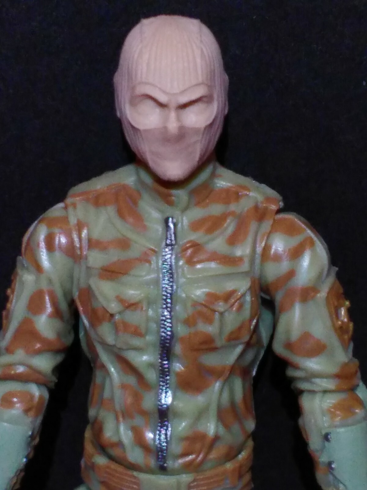 MH168 Cast Action figure head sculpt for use with 118th scale GI JOE