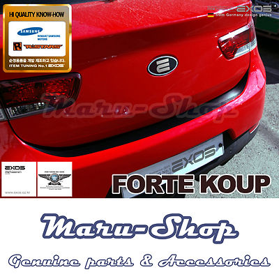 EXOS Rear Bumper Trunk Protector Decal Sticker fit 09~13 Kia Forte ...