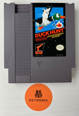 Duck Hunt Nintendo Nes Game Cart PAL A Version mit Hülle komplett gereinigt & getestet