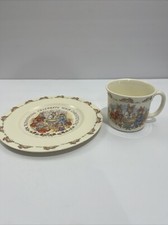 Royal Doulton 1936 BUNNYKINS Bone China Celebrate Your Christening Set