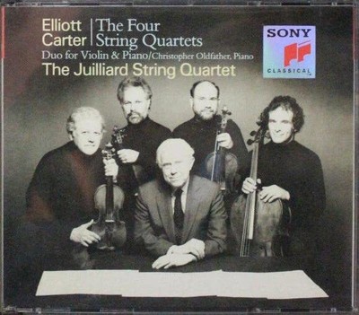 Carter: The Four String Quartets/ Duo for Violin & Piano -  CD 35VG The Cheap