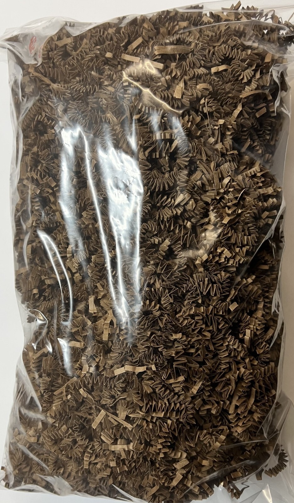 1 LB Brown Shredded Crinkle Paper Shred Filler for Gift Baskets
