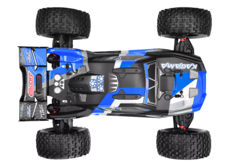 Team Corally Kagama XP 6S 1/8 RC Monster Truck 4x4 Brushless Car Basher Blue - Picture 9 of 16