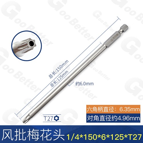 Extra Long Torx Star Hex Security Bit Tamper Proof Screwdriver With Hole T5-T50 - Picture 63 of 70