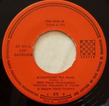Harangoz� Ter�z , Korda Gy�rgy 45 U/min 7" Vinyl EP Pepita EX 1972 Schlager