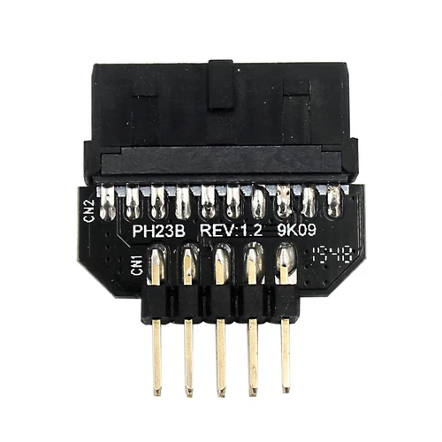 New Panel Plug Connector USB3.0 19-pin To USB2.0 9-Pin Adapter For Motherboard