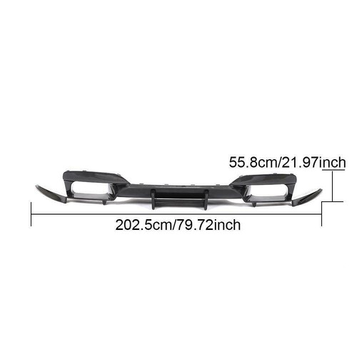 BODYKIT For BMW F06 F12 F13 M6 13-19 REAL CARBON Front Lip Rear Bumper Diffuser - Picture 10 of 18