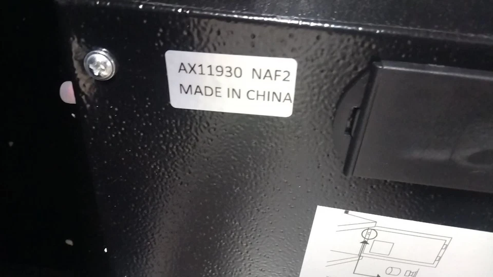 Barska AX11930 2.3 Cu Ft Capacity Black Cash Depository Safe - Image 2 of 4