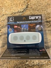 NEW Lumitec Caprera LED Cockpit Flood Light Bracket Mount White