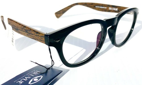 BLUE LIGHT Blocking FASHION Reader Computer Glasses NOVA Black Woodgrain 1003 01 - Picture 12 of 12