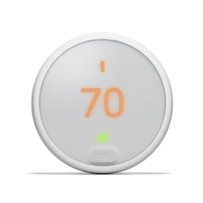 SCRATCH-FREE REPLACEMENT DISPLAY PART Google Nest Thermostat E White NO BASE 