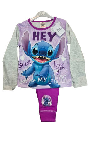 Niñas Lilo & Stitch Pijama Disney Personaje Lilo Ropa de dormir 4 hasta 10 años - Imagen 3 de 5