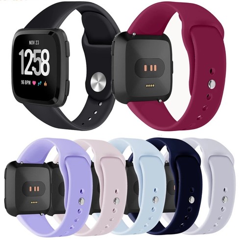 For Fitbit Versa 1 / Versa 2 / Lite SE Wristband Replacement Band Silicone Band - Picture 2 of 30