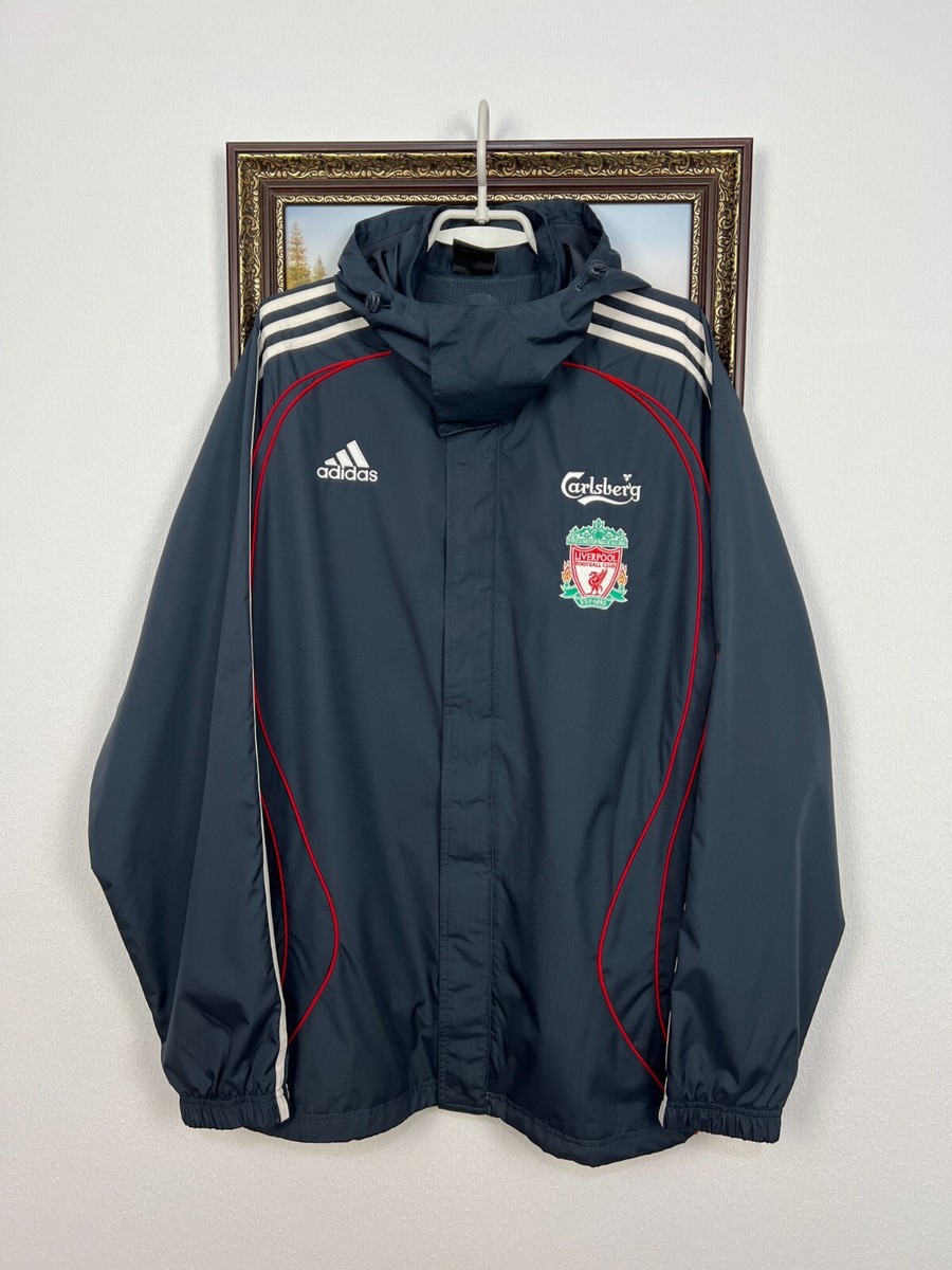 00s Liverpool Adidas フードジャケット　ウィンドブレーカー 00s Liverpool Adidas フードジャケット ウィンドブレーカー