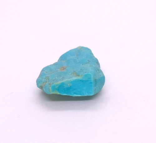 Certified 46 Ct Natural Arizona Sky Blue Turquoise Gemstone Slab Rough - Picture 3 of 6