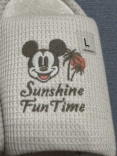 Disney X Uniqlo Slippers Beach Trip Collection Gray Large - Picture 4 of 6