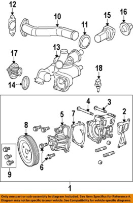 CHRYSLER OEM 07-20 200 Cooling Water Pump-Inlet Tube O-Ring 4884873AA