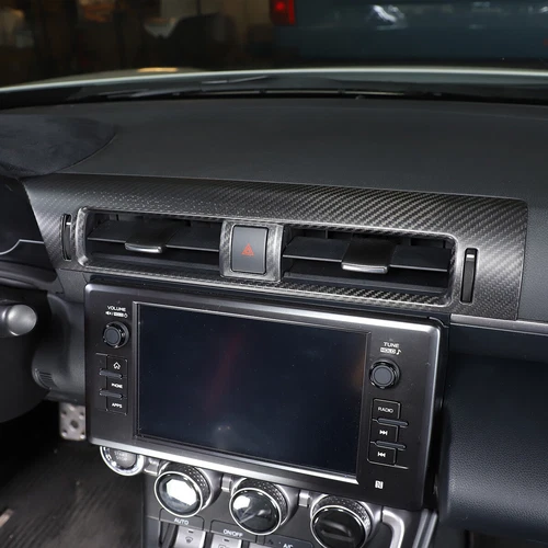 Juego de cubiertas de tablero interior de fibra de carbono real mate para GR86 BRZ 2022-2025 - Imagen 16 de 44