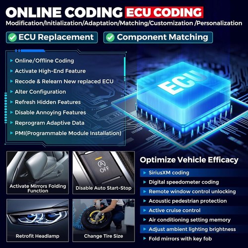 2025 LAUNCH X431 PRO3S+ V+ 5.0 PRO Elite Diagnostic Tool Key Coding TPMS Scanner - Picture 3 of 19