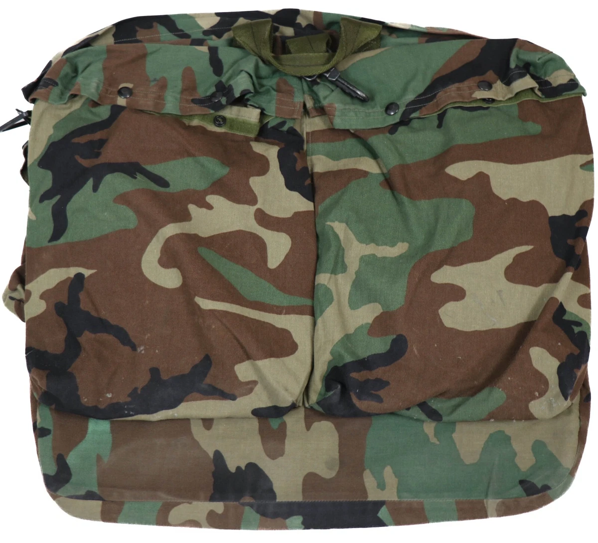 US Military HGU-56/P Flyers Helmet Bag Woodland M81 BDU Camo Sack 